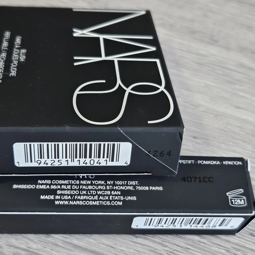 NARS Powder Blush DEEP THROAT & Sensual Shine Lipstick HIGH GEAR Duo MSRP $68
